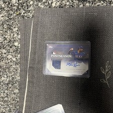 2024 Topps Series 1 Marcus Semien Postseason Performance Auto Relic /50 CHAM
