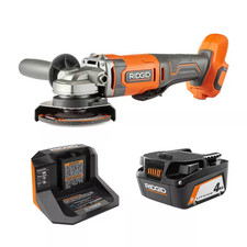 18V Cordless 4-1/2 In. Angle Grinder Kit with 4.0 Ah Battery and Charger