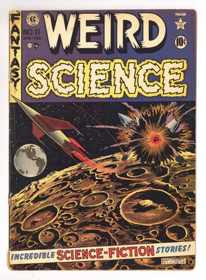Weird Science Vol 1 11 FR (1.0) Cover Detached EC (1952) 