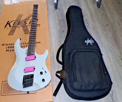Kiesel OM6 Osiris Multiscale Headless Guitar, Thinner Neck Stainless Steel Frets