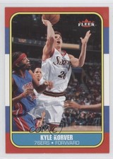 2006-07 Fleer 1986-87 Fleer Design Kyle Korver #61 00jz