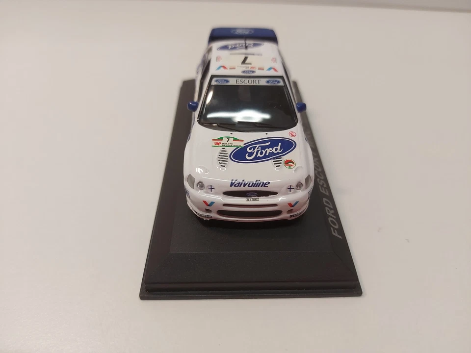 Rally WRC Ford Escort WRC Juha Kankkunen rallye de Portugal 1998 1:43 Altaya box - Immagine 3 di 4