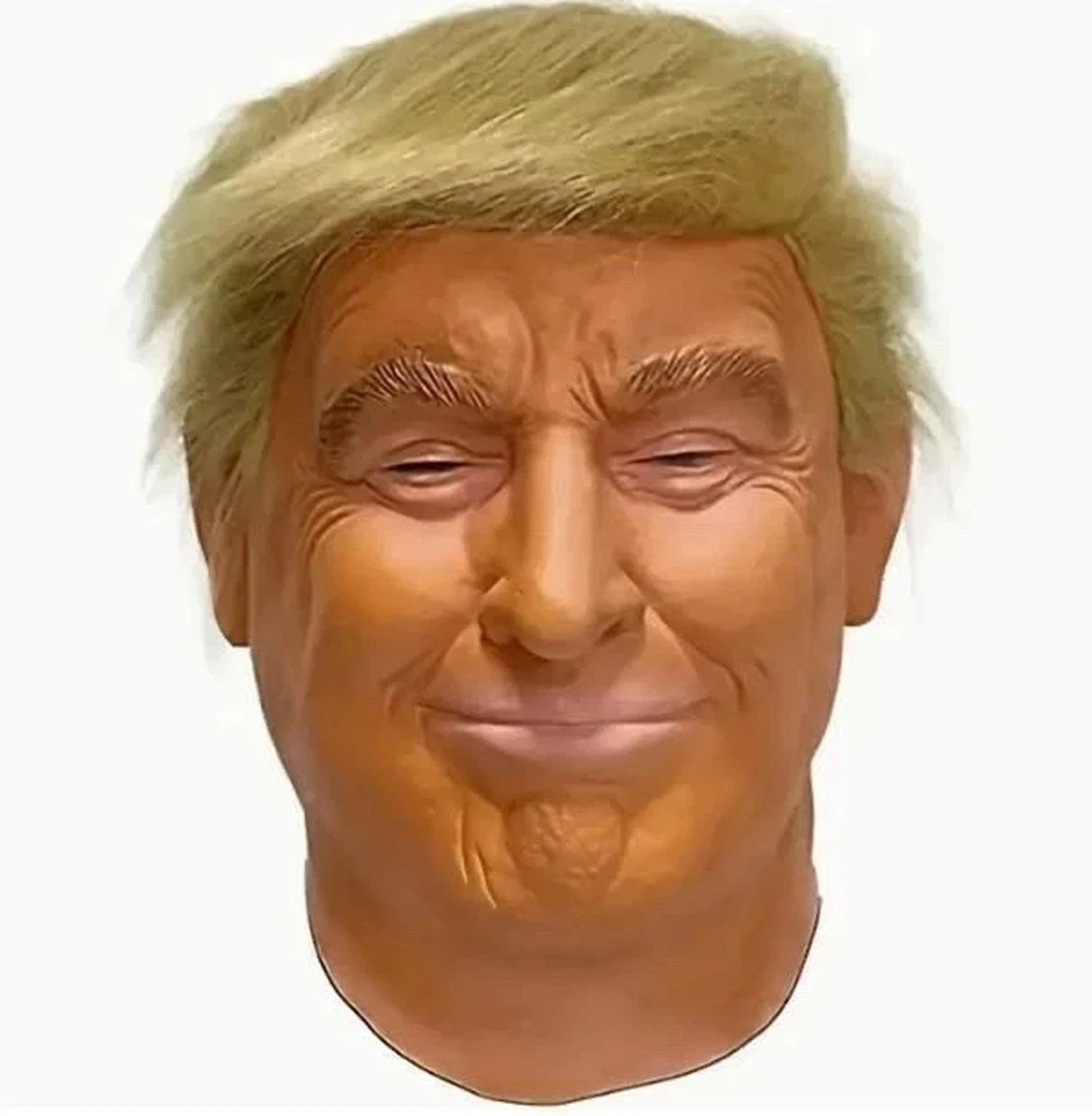 Donald Trump Mask Latex W/Hair Overhead Politician USA American President Mask