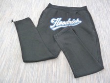 Hoodrich Joggers Mens Small Black Script Logo Tracksuit Bottoms
