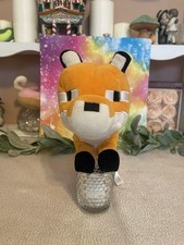 Plush Minecraft Orange Fox Mojang Studios Mattel Jinx Super Soft Stuffed Toy 12"