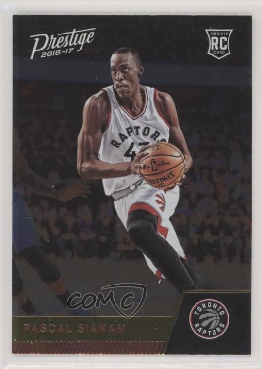2016-17 Panini Prestige Rookies Metalized Pascal Siakam #174 Rookie RC 00l4