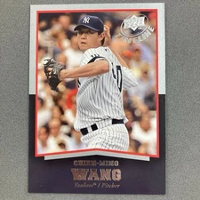 Chien-Ming Wang 2008 Upper Deck Timeline Card #29 MLB New York Yankees