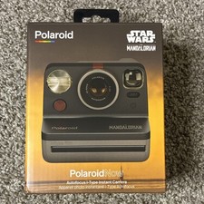 Polaroid Now i-Type Mandalorian Edition Gray Instant Camera with Bag