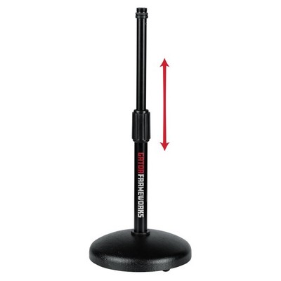 Gator Frameworks Desktop Microphone Stand 5'' Weighted Base, Base