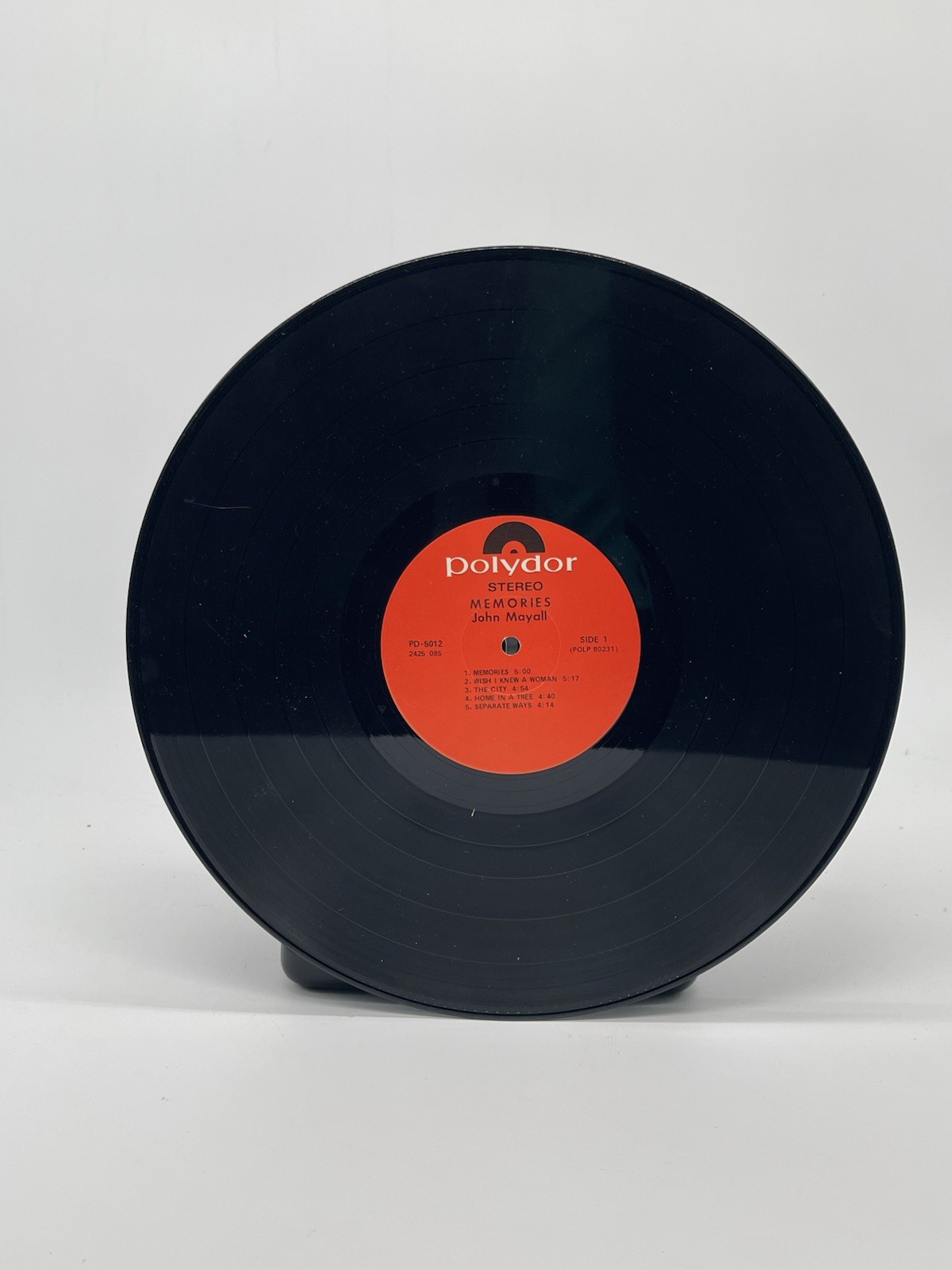 JOHN MAYALL JERRY MCGEE MEMORIES 12" LP VG+ VINYL RECORD GATEFOLD POLYDOR