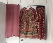 Pakistani/Indian ready to wear gharara outfit wedding Bollywood party wear