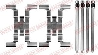 ZubehÖRsatz Scheibenbremsbelag Vorne Hinten Quick Brake 109 0082 FÜR ZubehÖR KIT