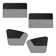 Car Window Shades, Magnetic Side Window Sun Shade Front and Rear Windows