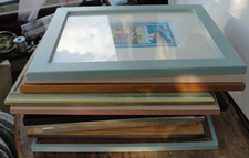 Job Lot Vintage 10 Picture Photo Frames – Big Sizes & Mixed  Materials Pre-Owned