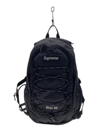 Sac à dos Supreme 22SS partiellement déchiré REGIN 23 CORDURA sac à dos nylon noir occasion