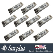 LOT of 10 HP 10G SFP Optic SR 850nm Transceiver for ProLiant Dl360 Dl380 G9 G10