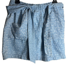 Matilda Jane Women's Skirt in Blues Elastic Waist NWT Size Medium