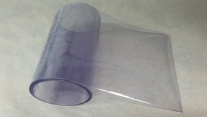 clear plastic door mat