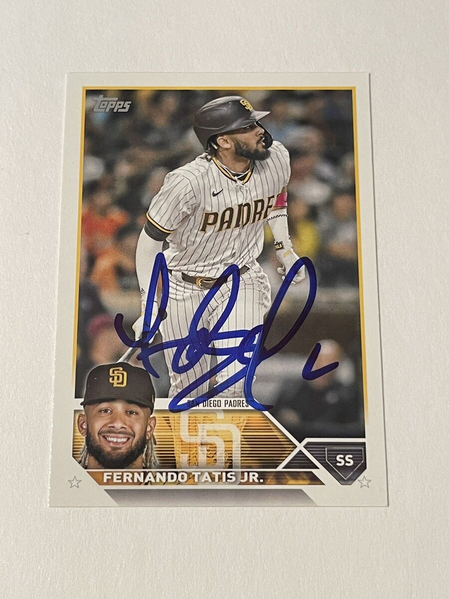 Fernando Tatis Jr. Auto Topps Tribute Baseball タティス 直筆 Fernando Tatis Jr. Auto Topps Tribute Baseball タティス 直筆
