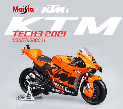 Maisto 1/18 2021 KTM RC16 Tech3 #9 Motorcycle Model MOTOGP Diecast