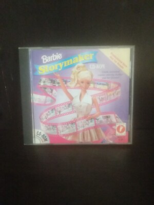 Barbie  Storymaker  CD-ROM for Windows Promo Item, 1999 Mattel Media ~ shelf00g