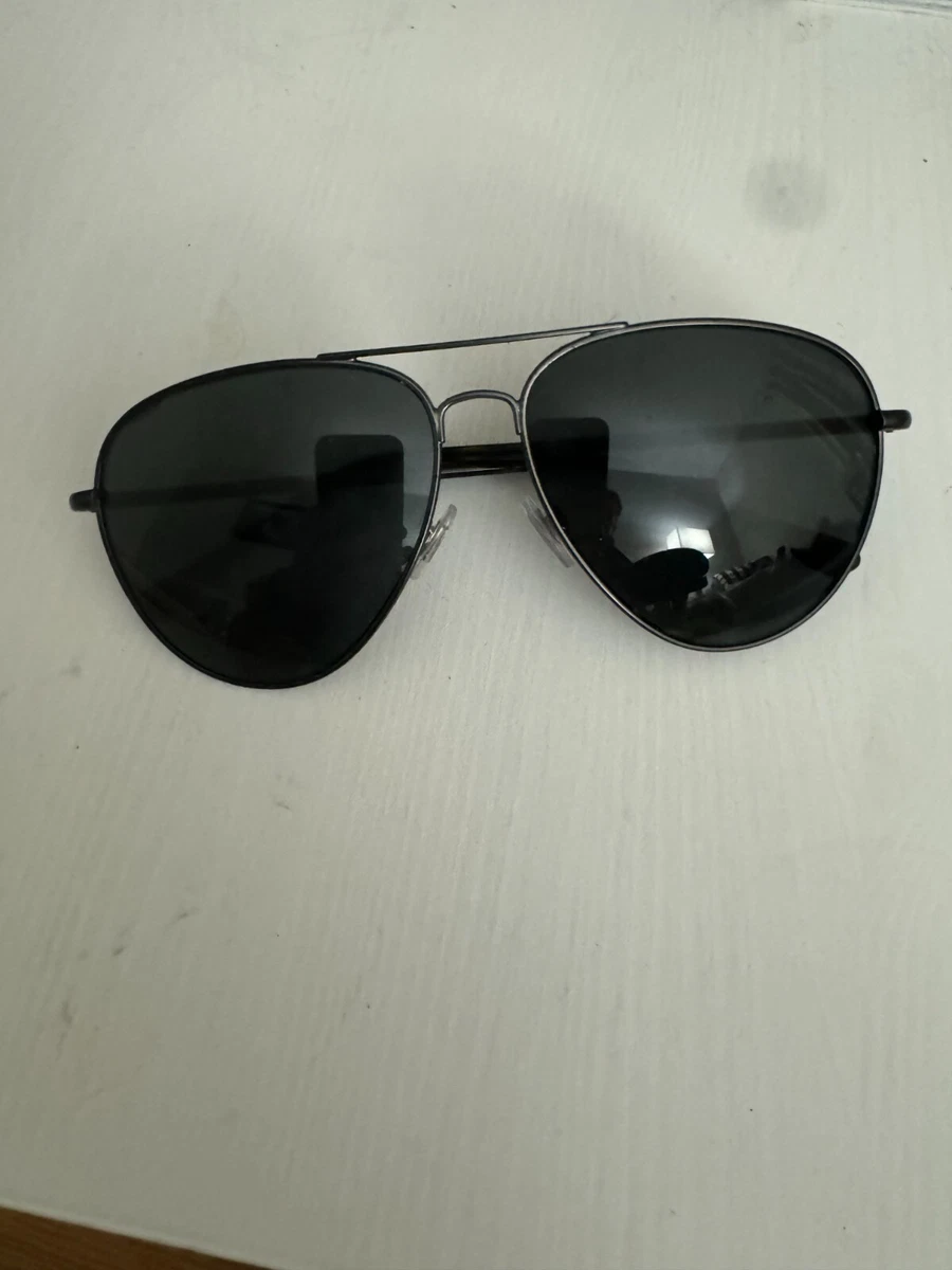 Polo Ralph Lauren Black Aviator Sunglasses for Men for sale  display picture 1