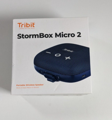 Tribit Stormbox Micro 2 (BTS12) Portable Speaker- Pure Blue