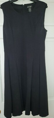 lord and taylor knit dresses WOOL FITTED MIDI DRESS main image 0