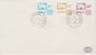 Jersey 1975 Postage Dues 8p, 11p and 50p FDC unaddressed