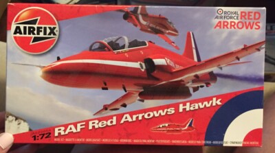 Airfix 1:72 RAF Red Arrows Hawk Plastic Model Kit #A02005A Parts are sealed!