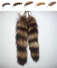 Real Fox Tail Fur Keychain Tassel Bag Charm Key Ring Cosplay Toy Handbag Charm