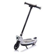 Children's White electric scooter with stand, 5.59-6.84 miles per hour