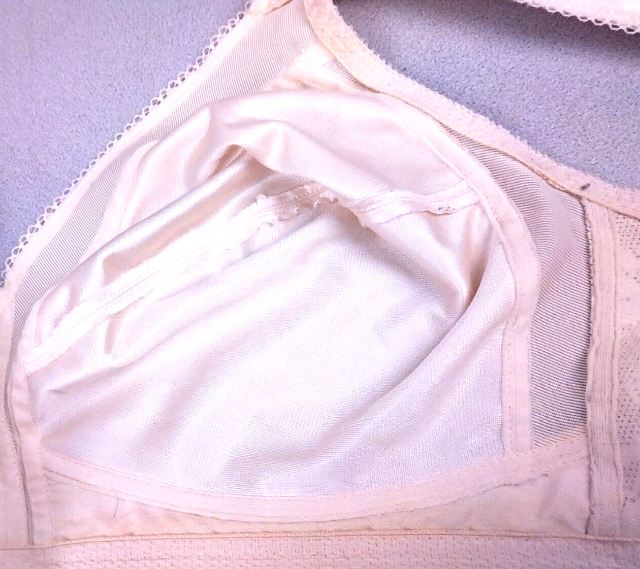 Underscore Beige Polyester Wireless T Shirt Bra S… - image 11