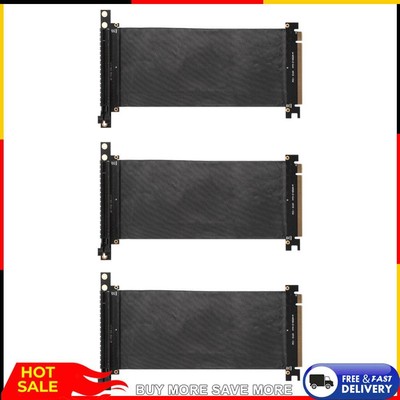 PCIe 3.0 16X Extension Cable 90 Degree PCI-E 16X to 16X Flexible Riser Card