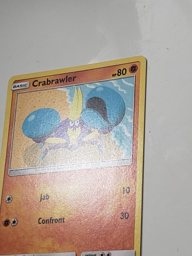 Crabrawler 121/236 - Cosmic Eclipse Sun Moon Pokemon Card - $2 Combined Shipping - Picture 2 of 3