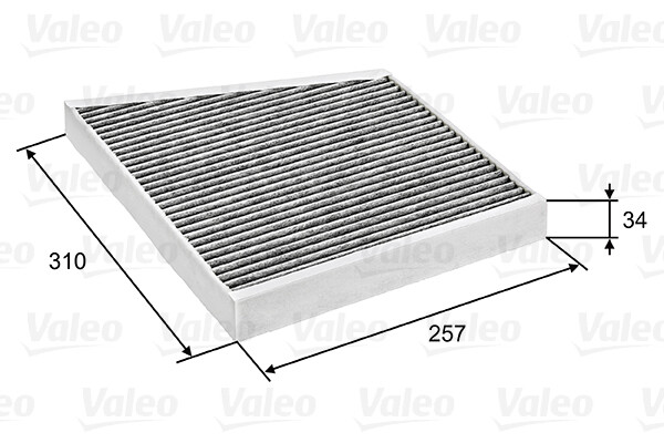 698741 VALEO Filter, interior air for MERCEDES-BENZ