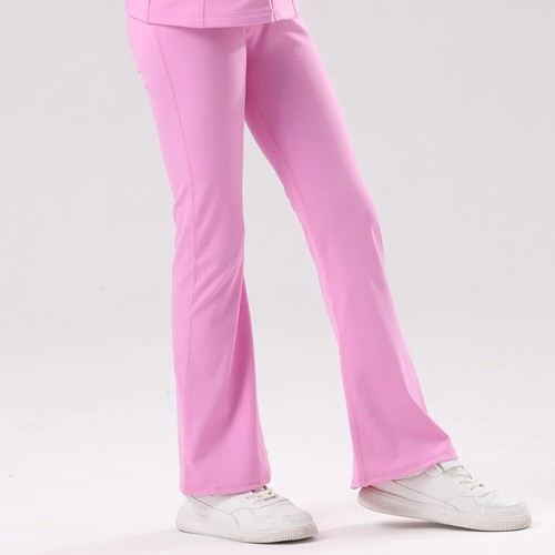 Girls Flare Leggings Children Dance Yoga Pants Kids Casual Trousers Bell Bottom - Picture 11 of 14