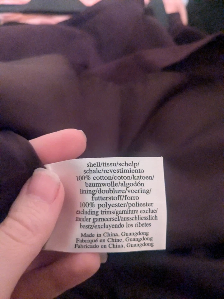 Laura Ashley Ladies Purple Floral Velvet Knee Length Skirt 100% Cotton Size 20 - Image 4 of 4