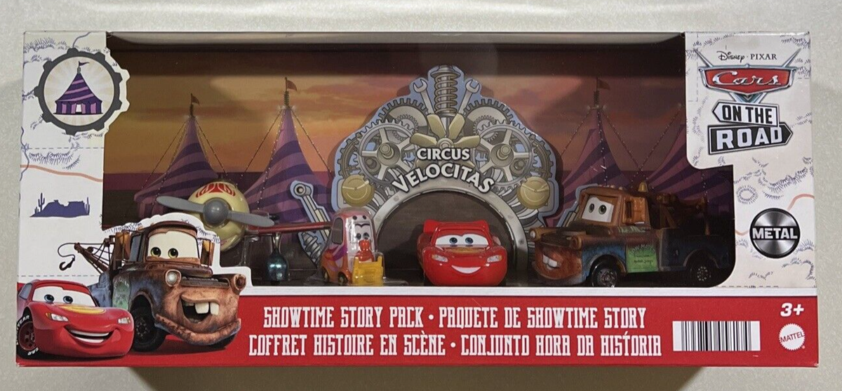 New 2022 PIXAR Cars On The Road Showtime - CircuS Biplane, McQueen