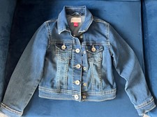 Childrens Place Girls Jean Denim Jacket Size 4 xs
