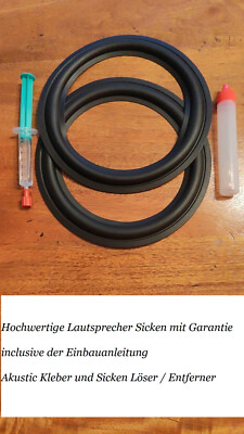 8 zoll  Lautsprecher Gummi Sicken high quality speaker ring set IBB-G