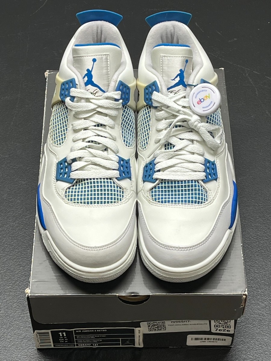 Size 11 - Air Jordan 4 Retro 2006 Military Blue | eBay