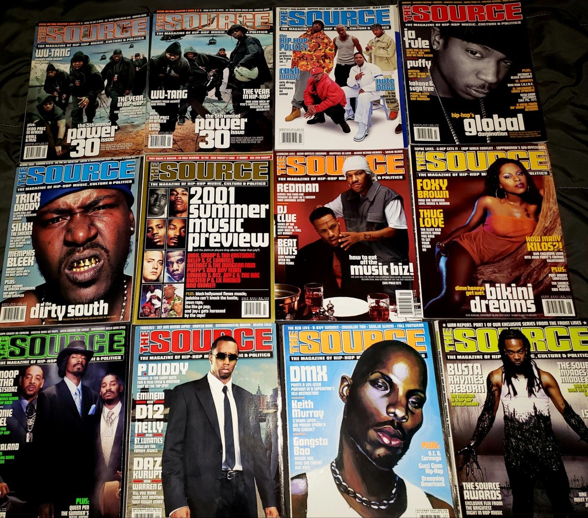 The Source Magazine Year 2001 Rare Rap | eBay