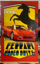 Ferrari. The Original Poster Artwork 1993 Rodeo Drive Introduction 348 Spider