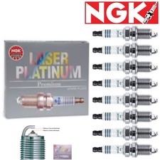 8 Pcs Spark Plugs NGK Laser Platinum 2003-2006 GMC EnvoyL 5.3L V8 Kit Set