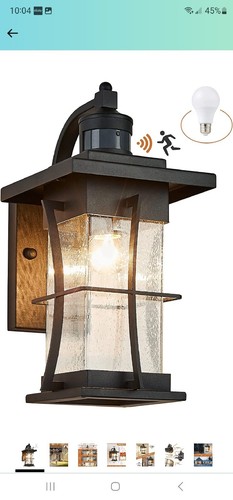 EERU Waterproof Outdoor Wall Sconces Light Fixtures Exterior Wall Lantern Outsid - Picture 1 of 7