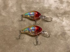 2 LUCKY CRAFT Clutch MR / DR MS Crown Clown Hard To Find Rare Similar To 0.5