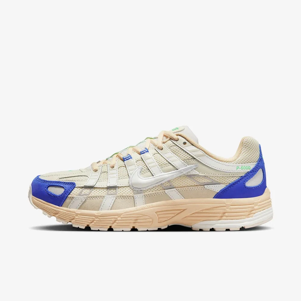 New Nike P 6000 Sneakers Coconut Milk Medium Blue FJ5443 113