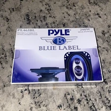 Ew Pyle Blue Label 240 Max Watts 4" x 6" 3-Way Triaxial Speaker Systems
