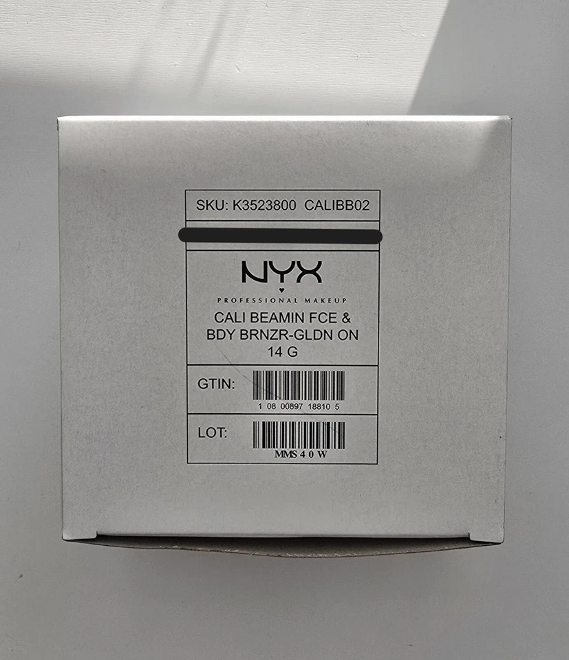 NYX - California Beamin' Face & Body Bronzer - The Golden One - CALIBB02 - Image 2 of 2